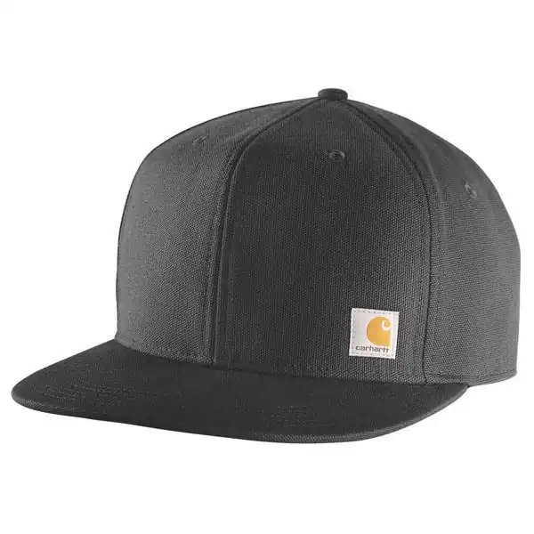 Carhartt_106665_Firm_Duck_Flat_Brim_Cap_1 Carhartt 106665 Firm Duck Flat Brim Cap